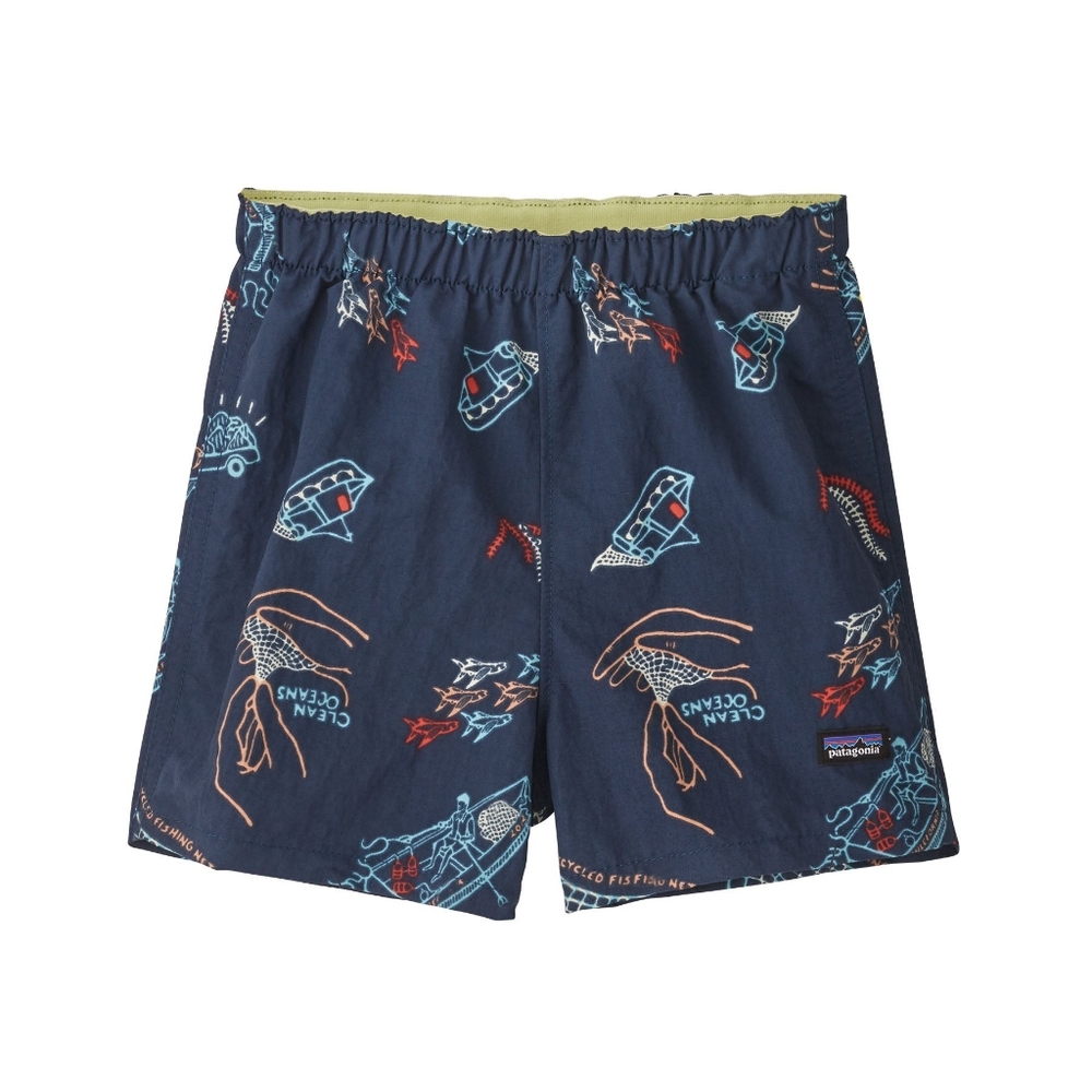 Patagonia 3T Baggies Shorts In Clean Currents: Tidepool Blue